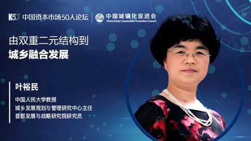 人民大学叶裕民：构建两个“国内大循环”，促进城乡融合发展