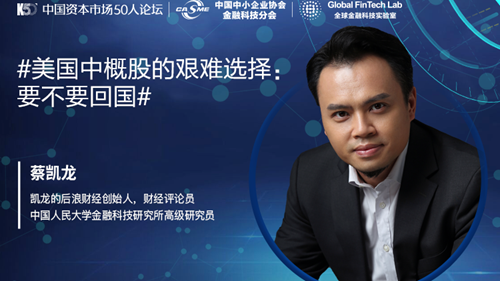蔡凯龙：美国中概股的艰难选择——要不要回国？