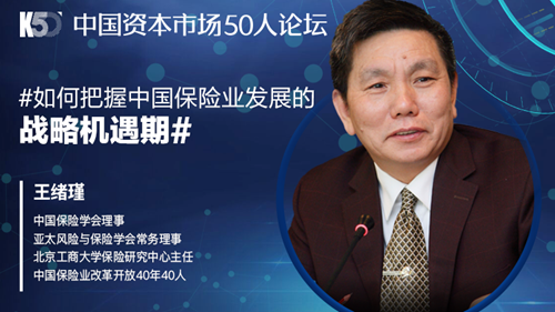 王绪瑾：如何把握中国保险业发展的战略机遇期？